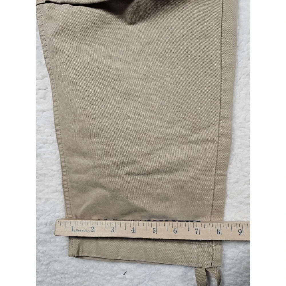 Banana Republic Maverick Cargo Pants‎ Mens 31S Tan Relaxed Fit Utility Military